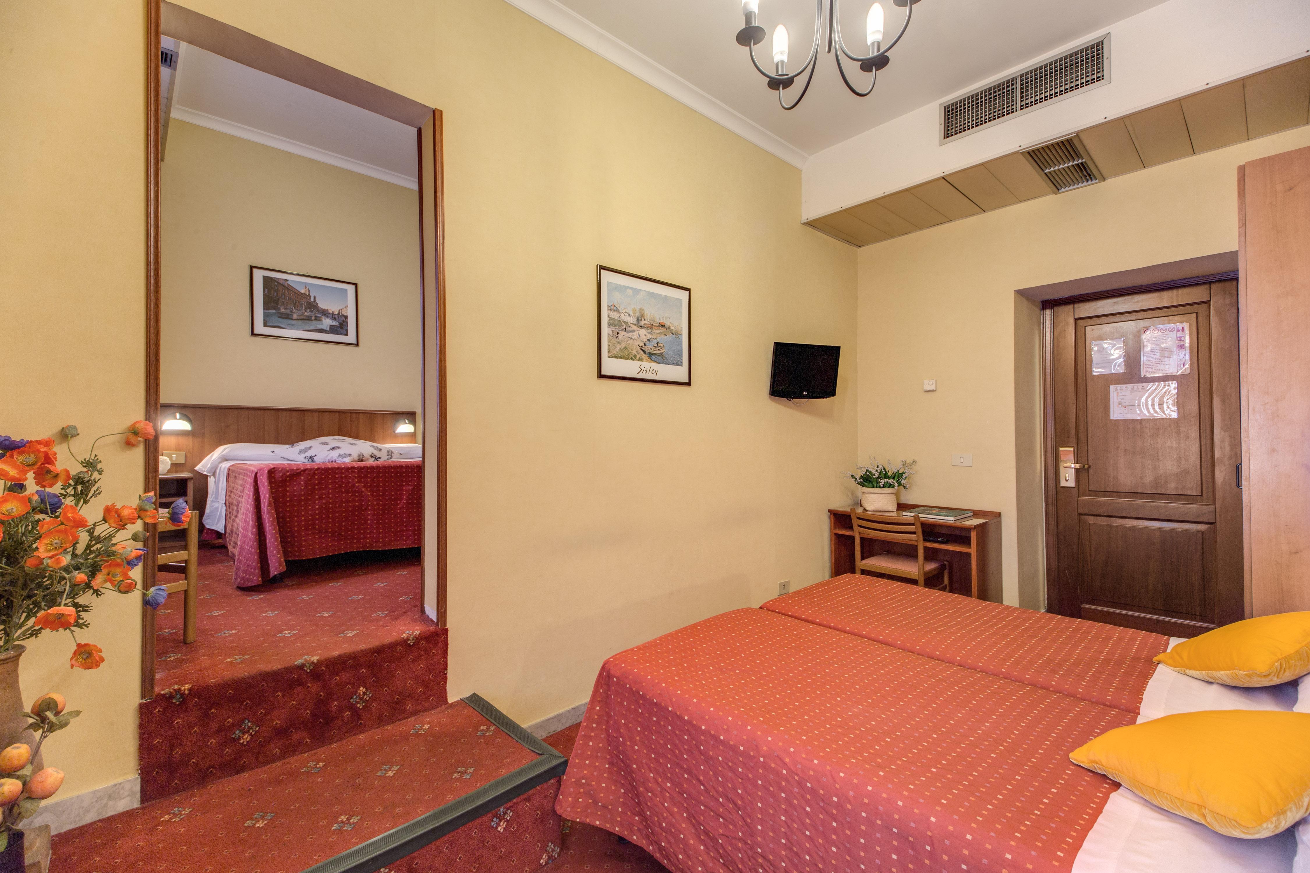 Hotel Corona Roma Exterior foto