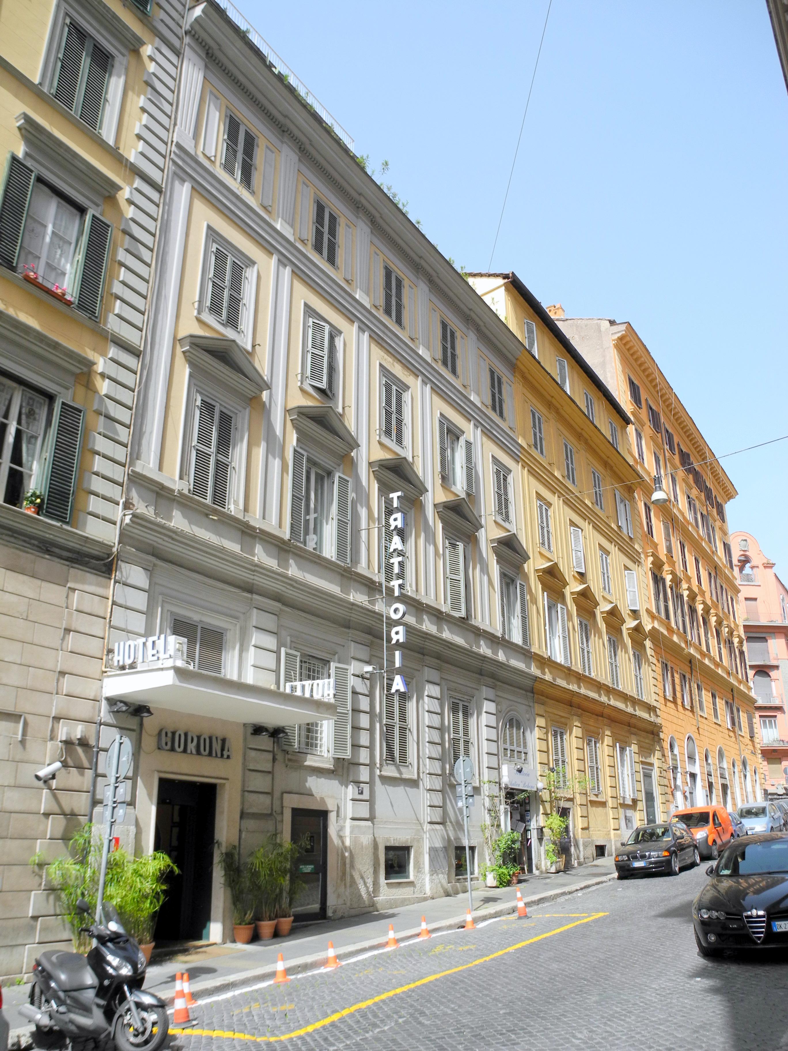 Hotel Corona Roma Exterior foto