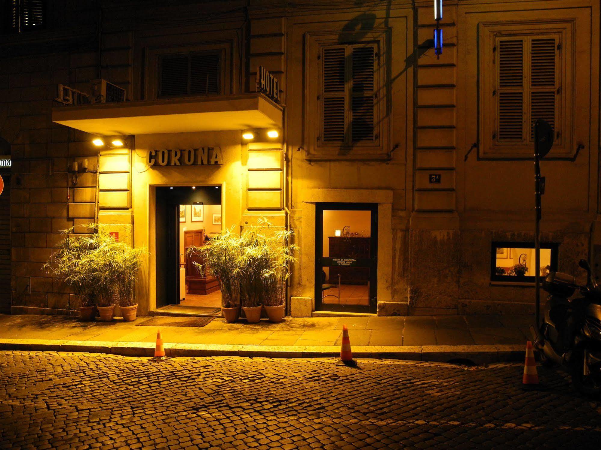 Hotel Corona Roma Exterior foto